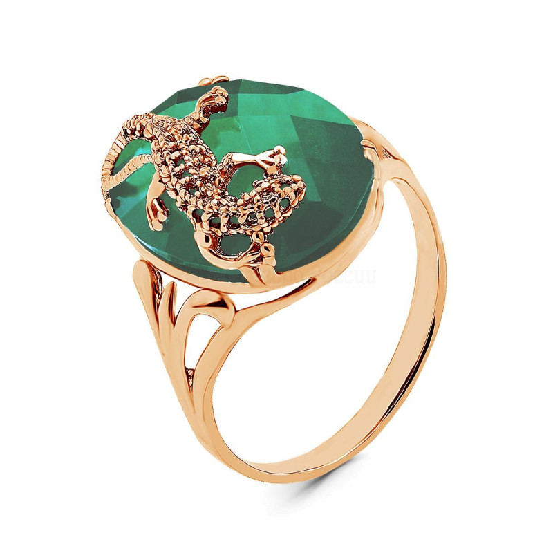 Кольцо с кварцем