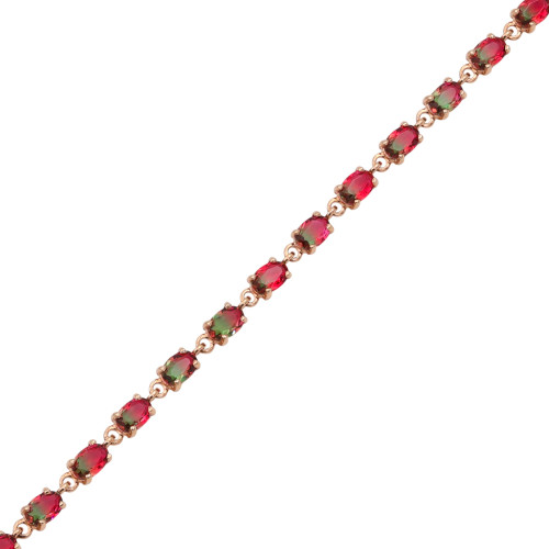 Браслет с турмалинами