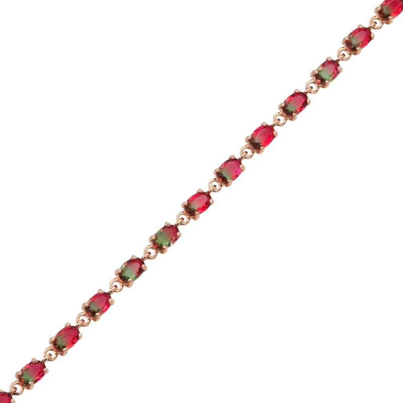 Браслет с турмалинами