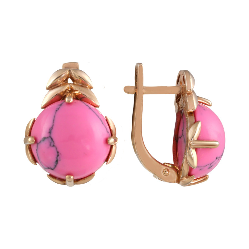 Серьги из серебра с ониксом