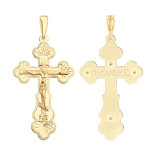 Крестик позолоченный