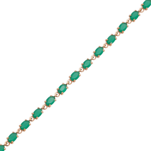 Браслет с агатами