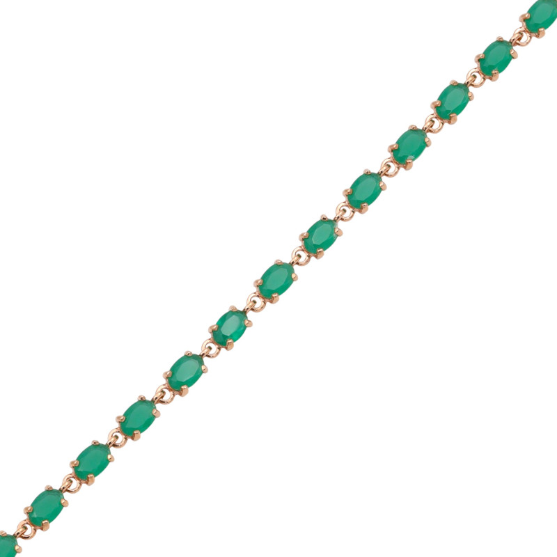 Браслет с агатами