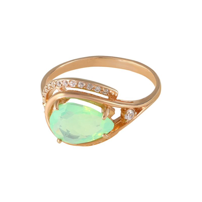 Кольцо из серебра с ониксом