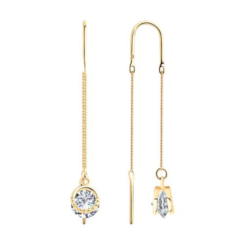 Комплект: серьги и подвеска