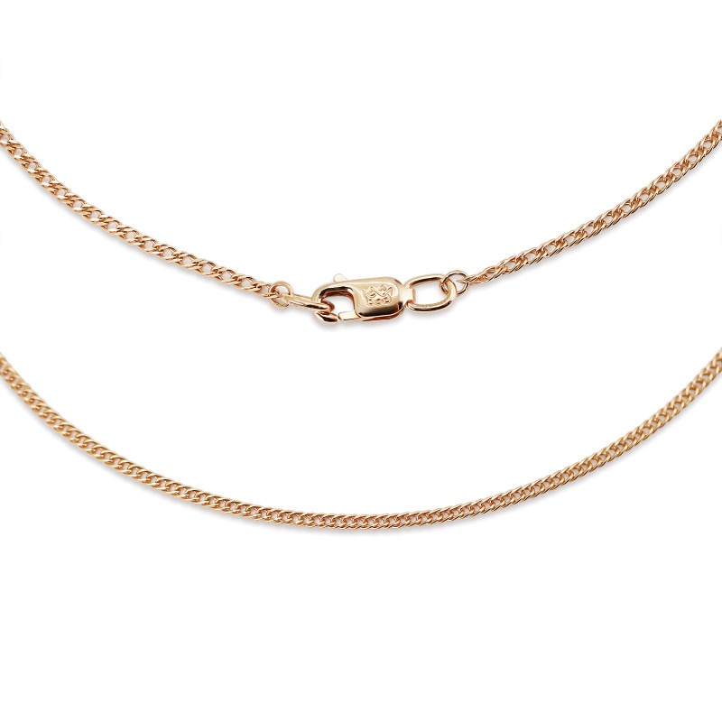 Цепь с плетением двойной ромб