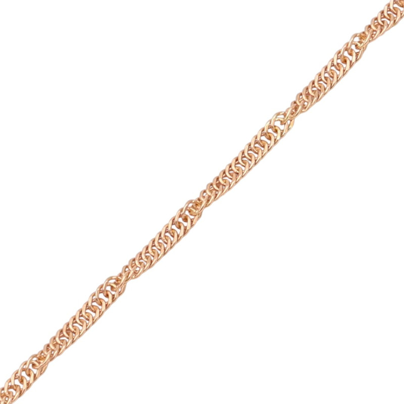 Браслет из серебра с позолотой