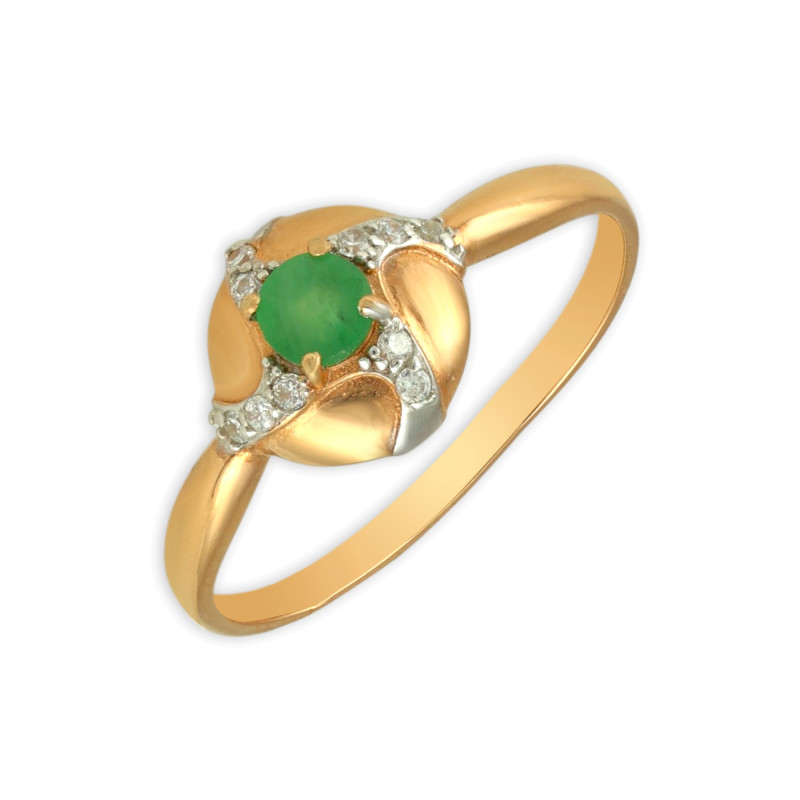 Комплект: серьги и кольцо