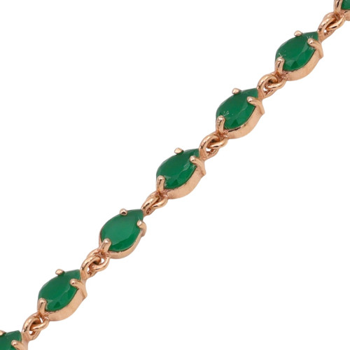 Браслет с агатами