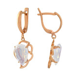 Серьги из серебра с ониксом