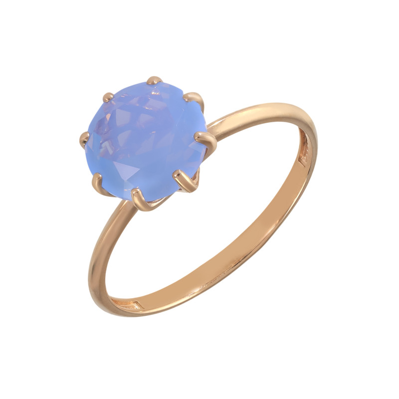 Кольцо из серебра с ониксом