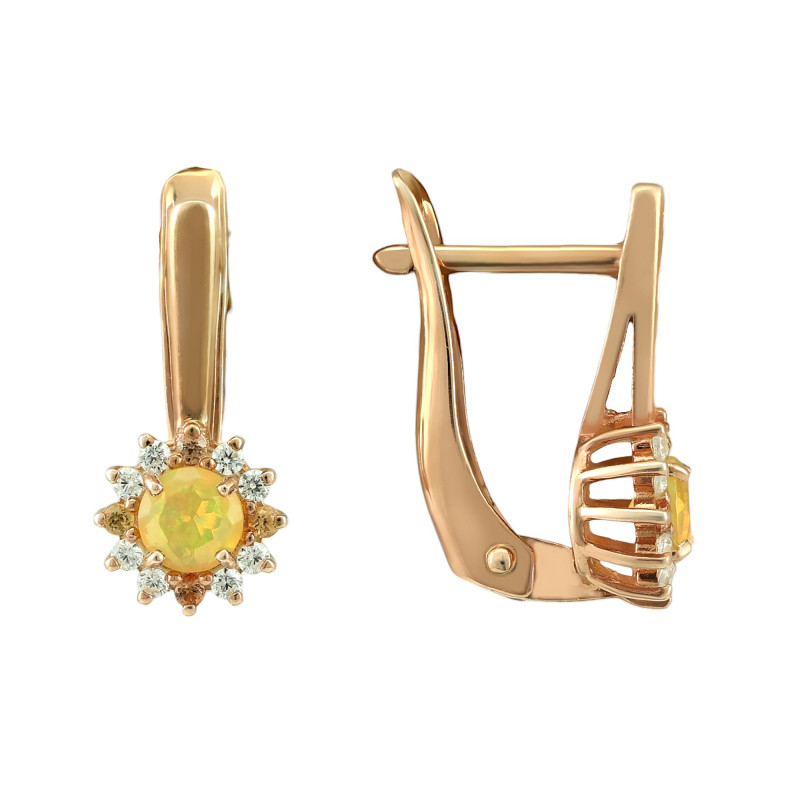 Комплект: серьги и кольцо