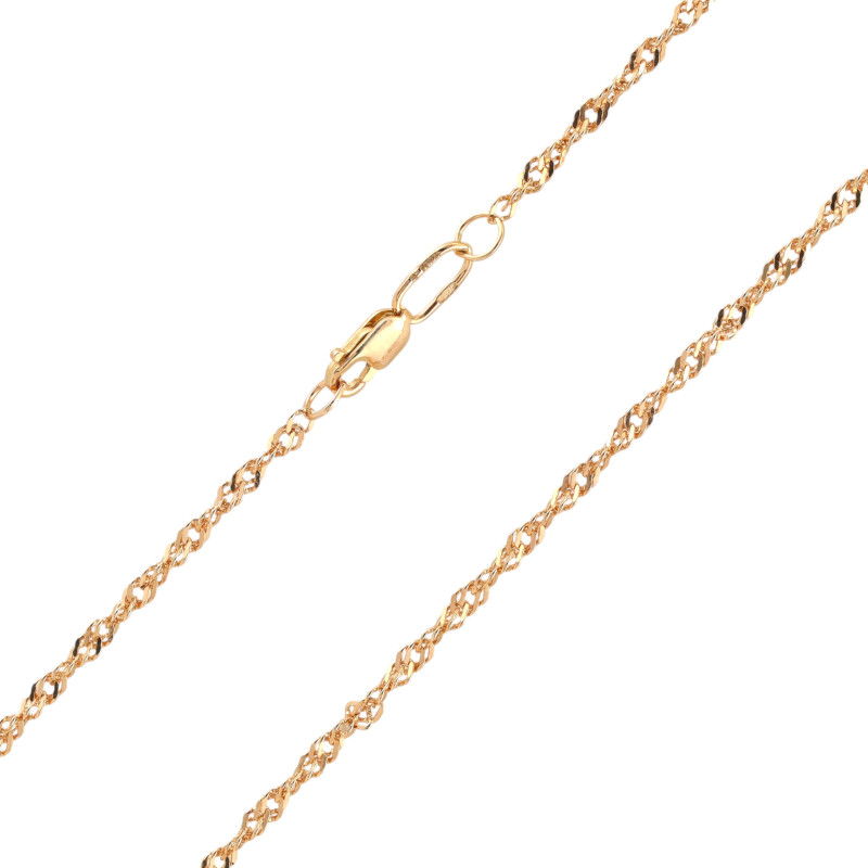 Цепь с плетением сингапур