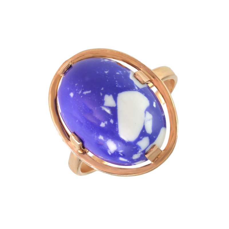 Кольцо из серебра с ониксом