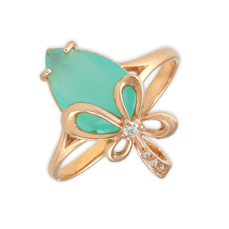 Серебряное кольцо с халцедоном