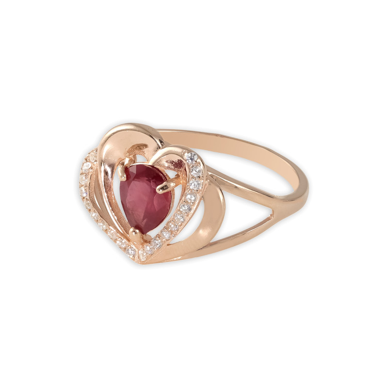 Комплект: серьги и кольцо