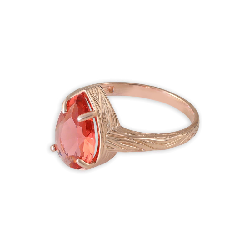 Серебряное кольцо с сапфиром