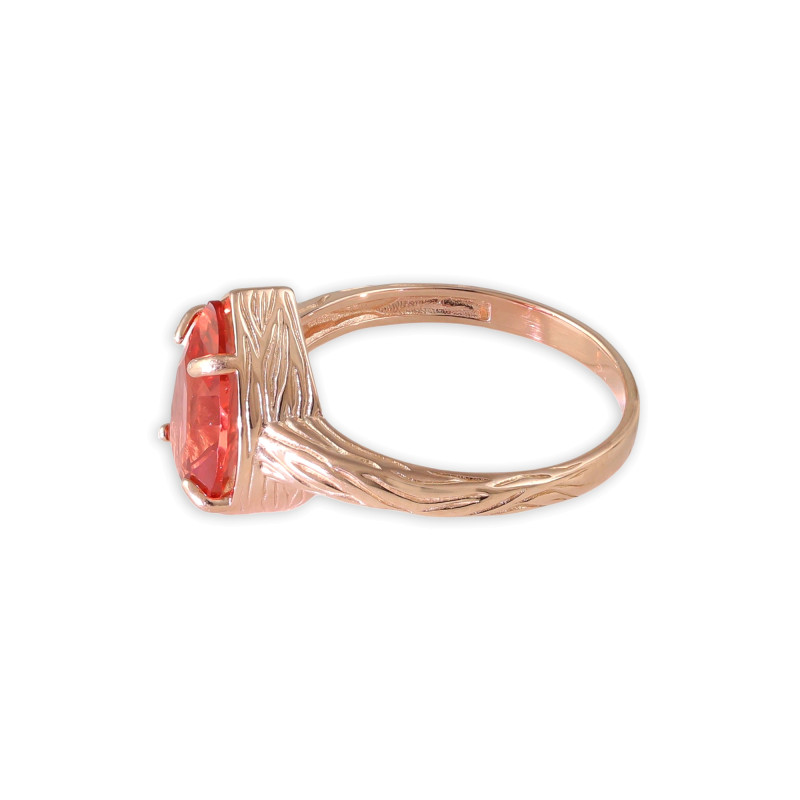 Серебряное кольцо с сапфиром