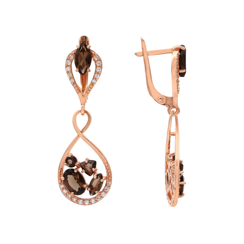 Комплект: серьги и кольцо