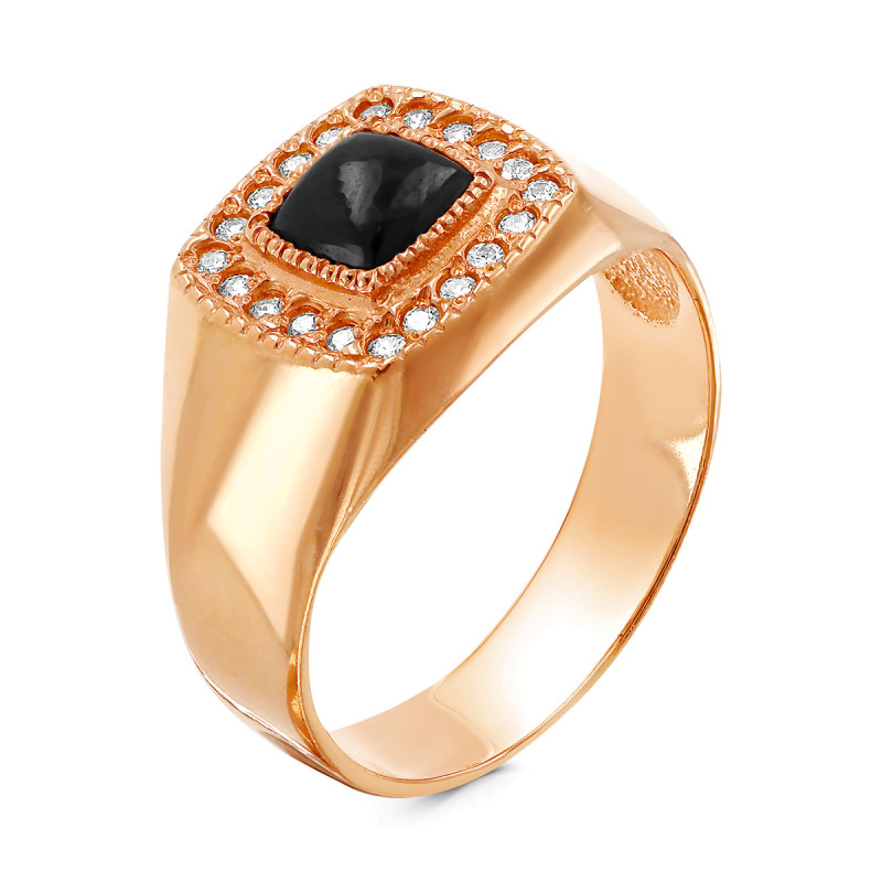 Кольцо с фианитами