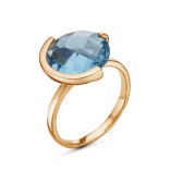 Кольцо с плавленным кварцем