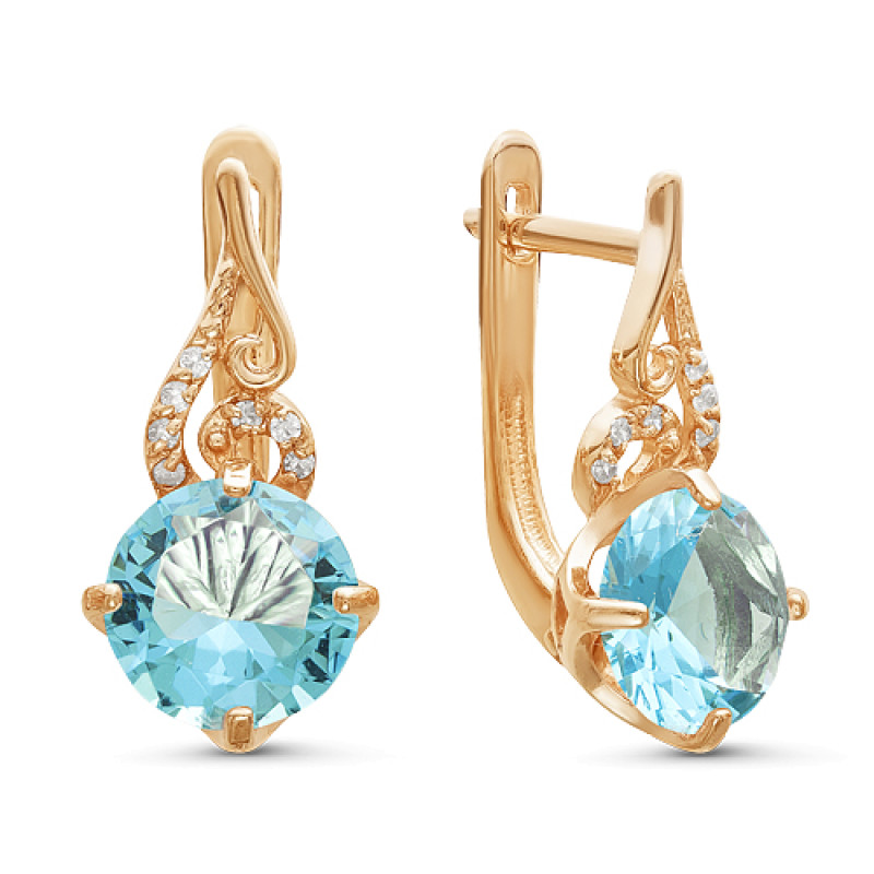 Комплект: серьги и кольцо