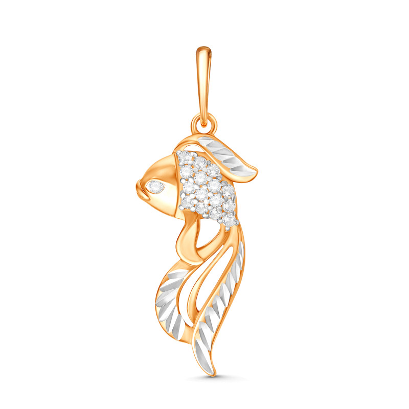 Подвеска "Золотая рыбка"