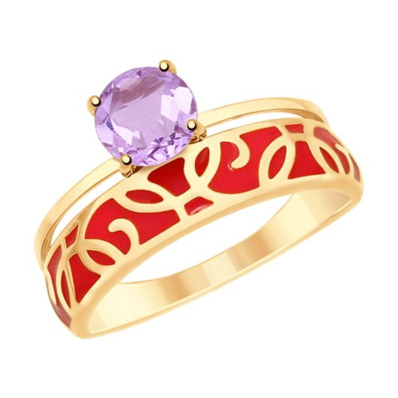 Комплект: серьги и кольцо