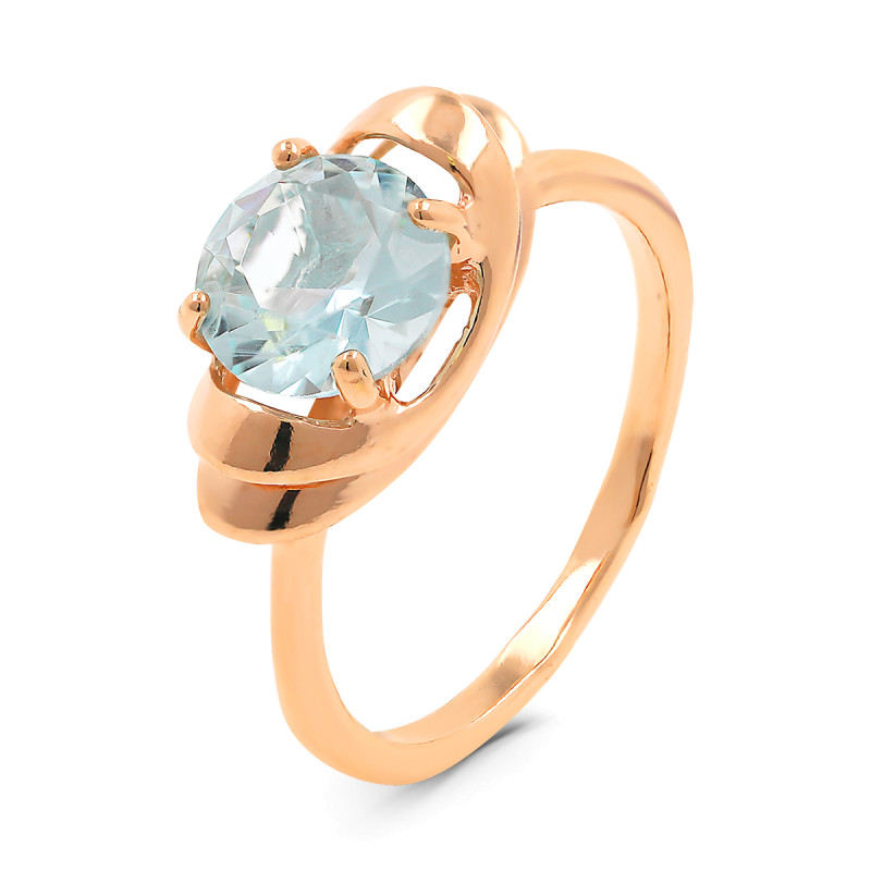 Кольцо с плавленным кварцем