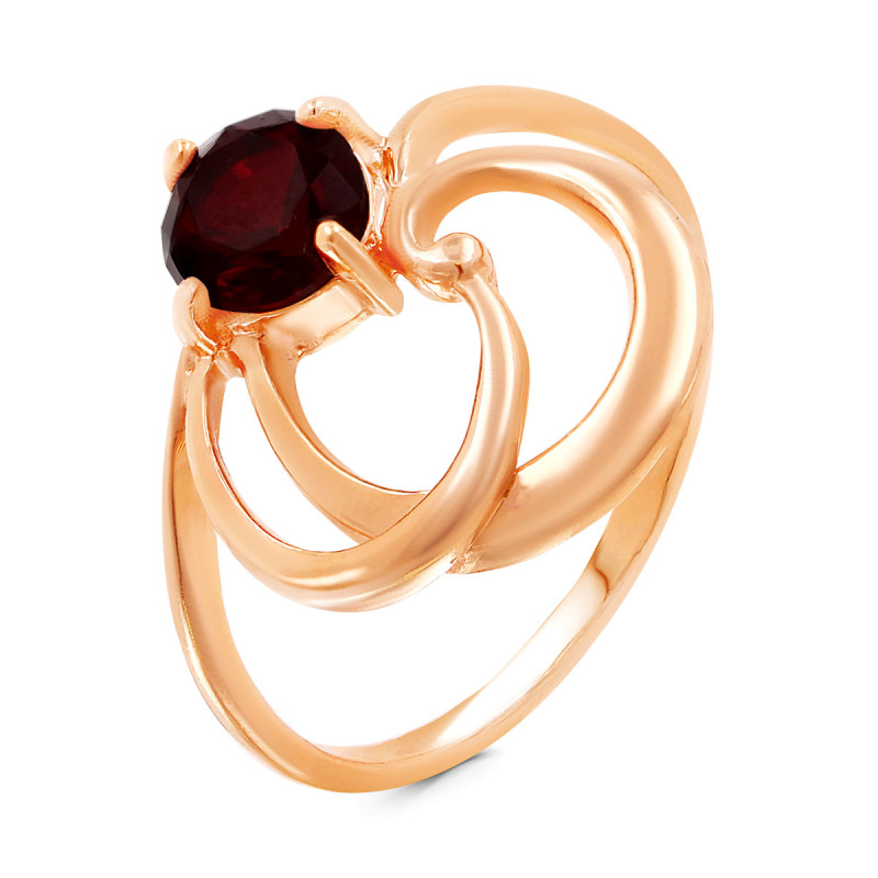 Кольцо с кварцем