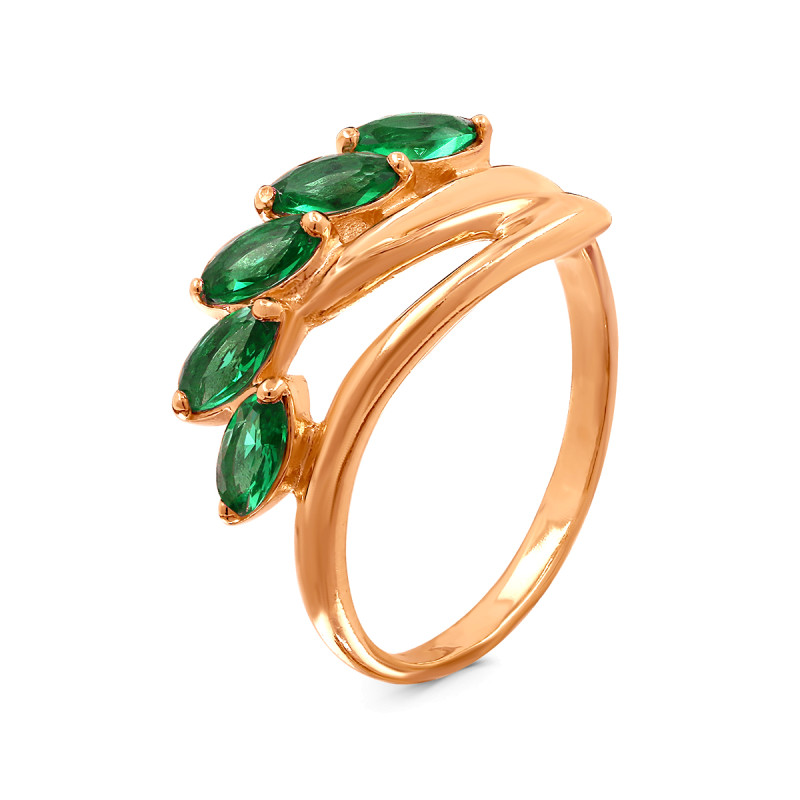 Серебряное кольцо с кварцем