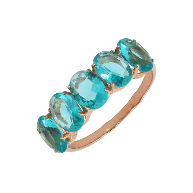 Кольцо с плавленным кварцем