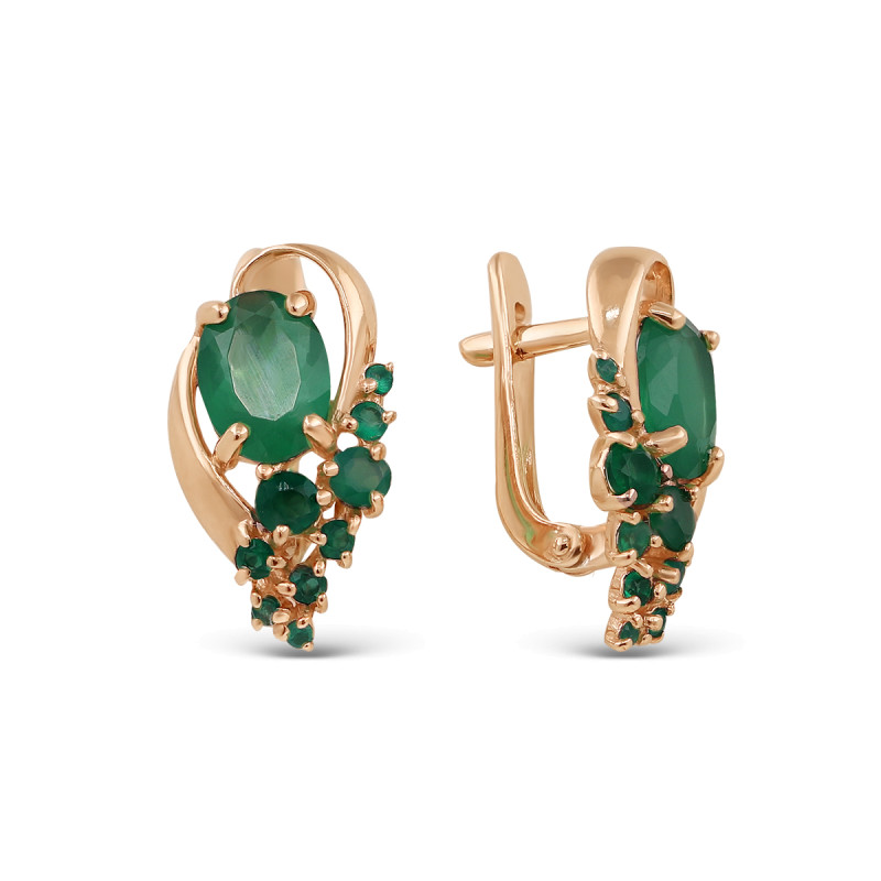 Комплект: серьги и кольцо