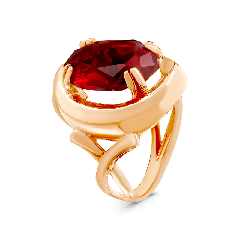 Кольцо с плавленным кварцем