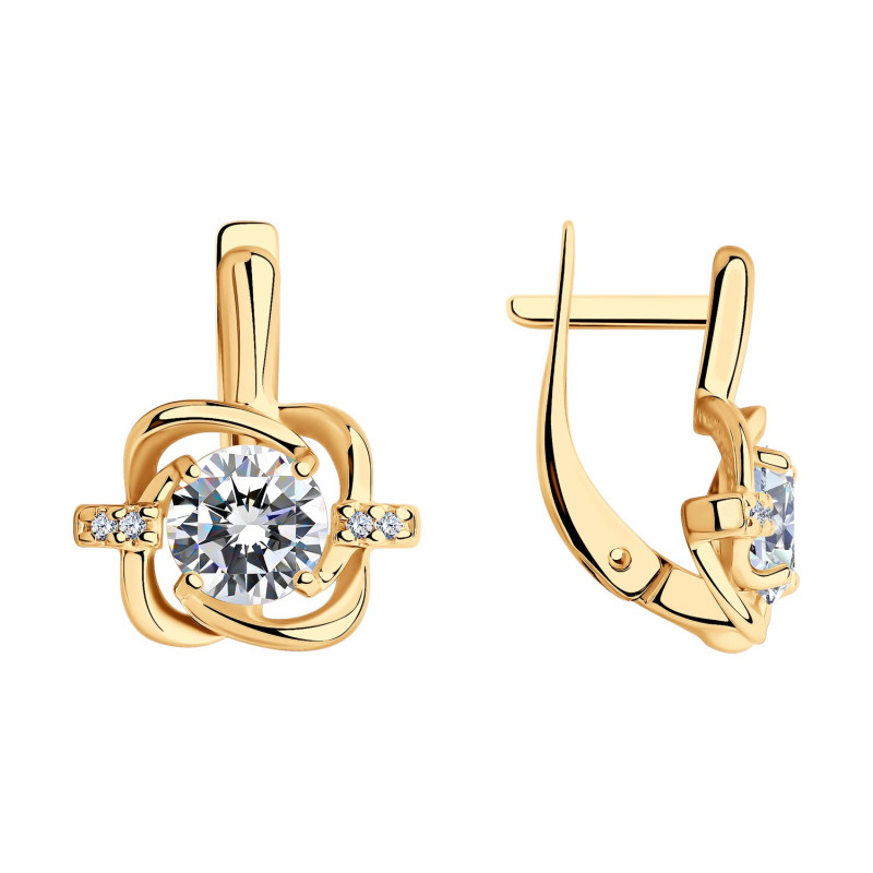 Комплект: серьги и кольцо