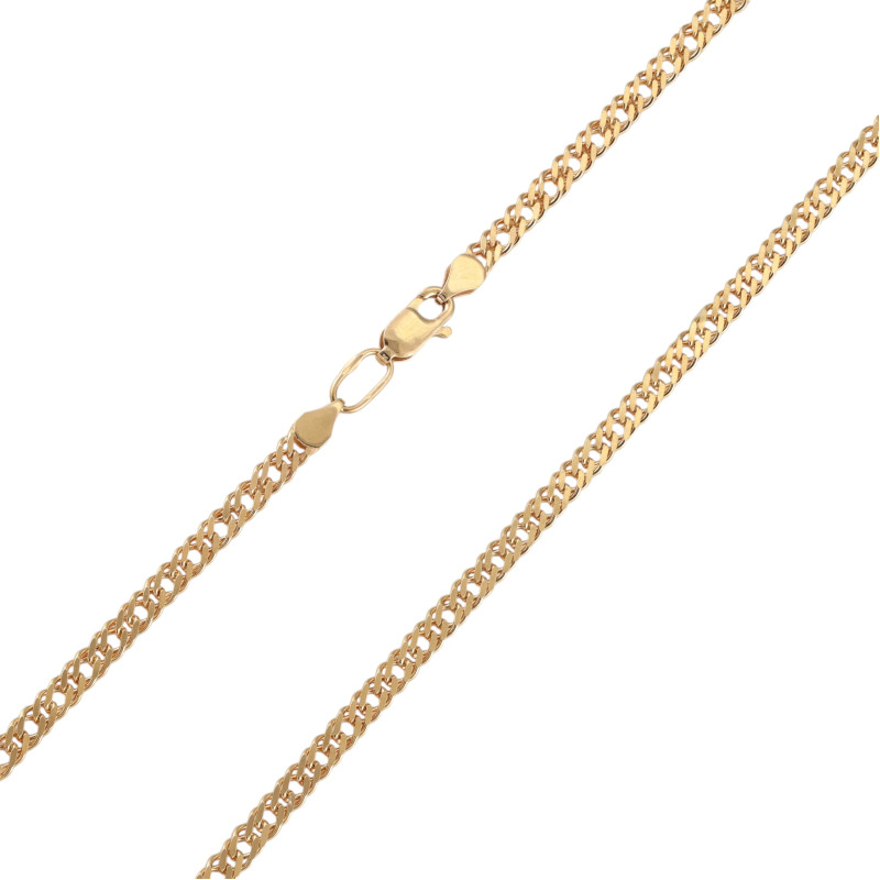 Цепь плетения двойной ромб