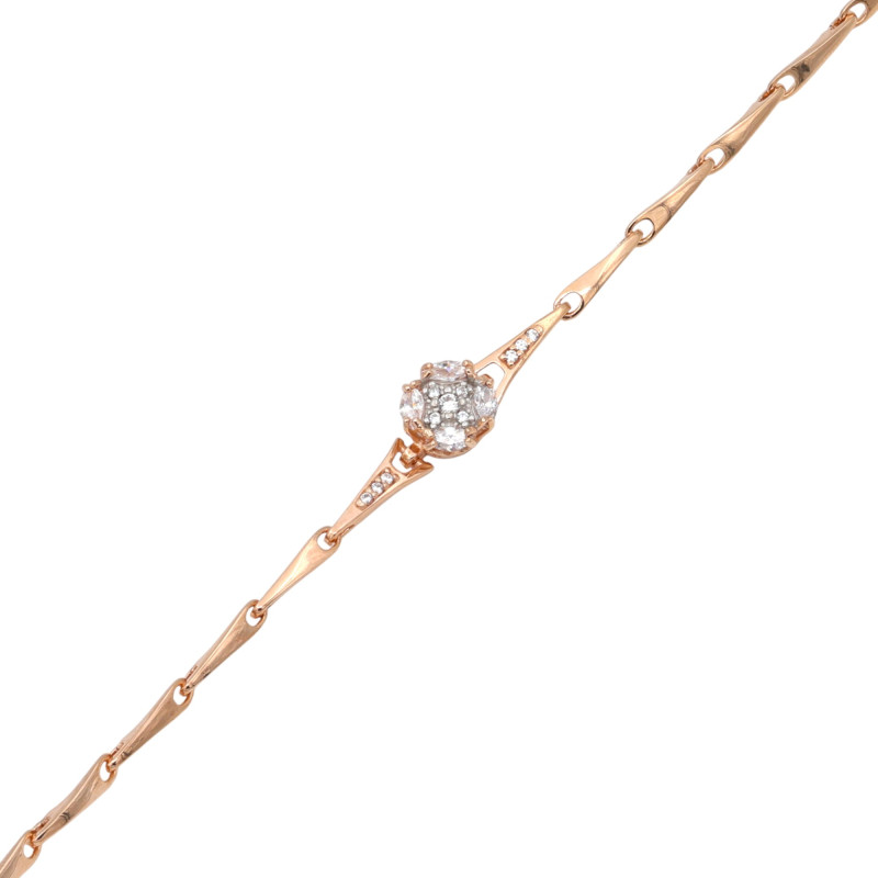 Браслет с фианитами