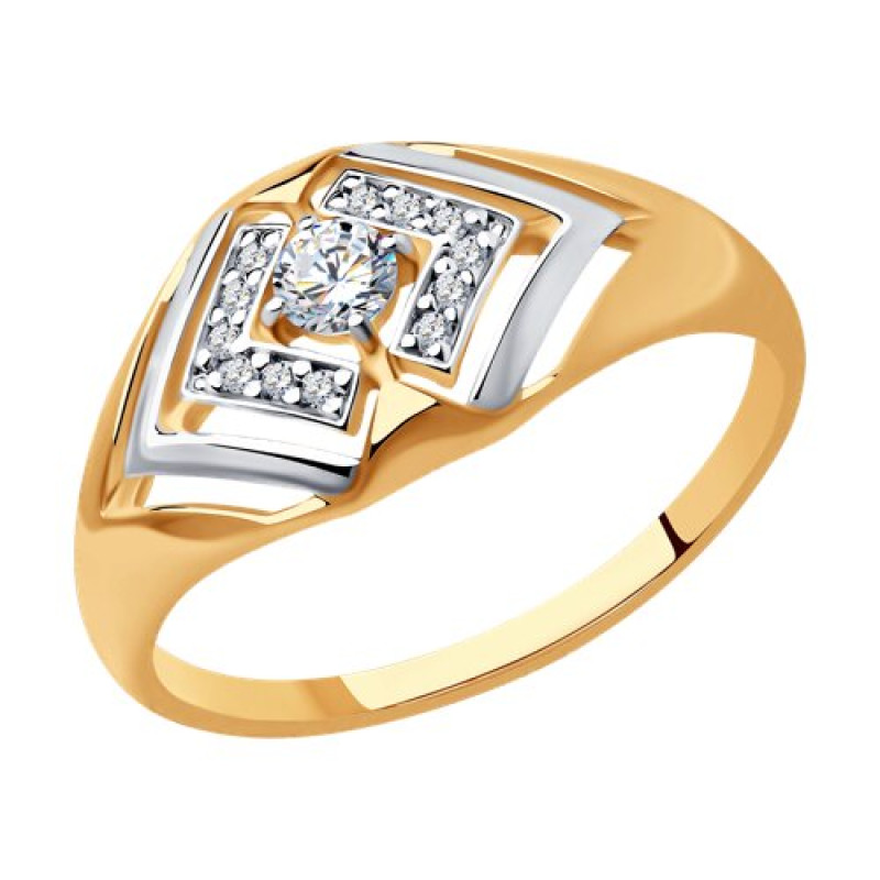 Комплект: серьги и кольцо