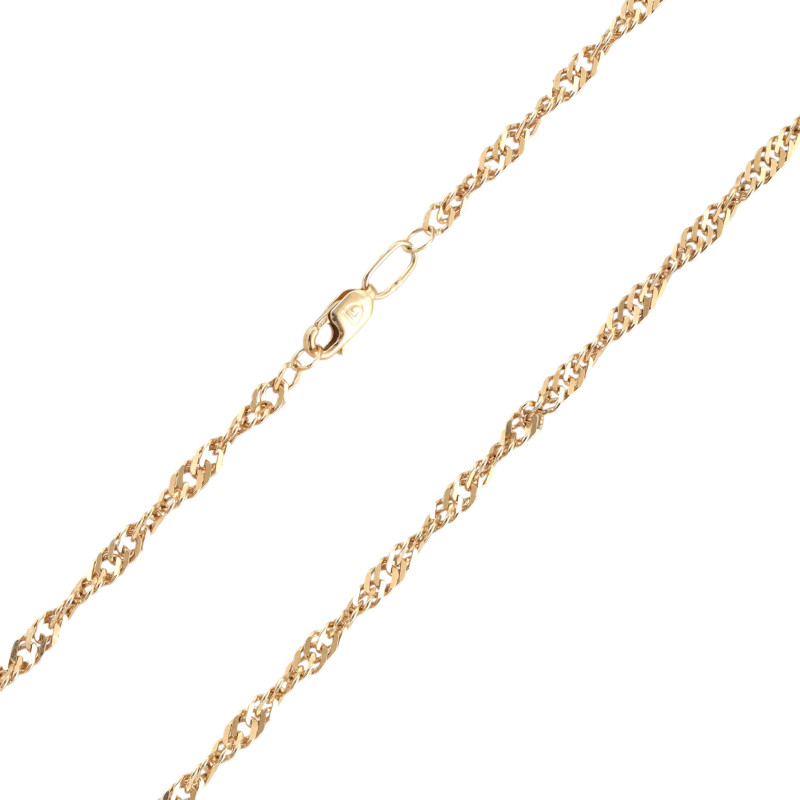 Цепь двойного панцирного плетения