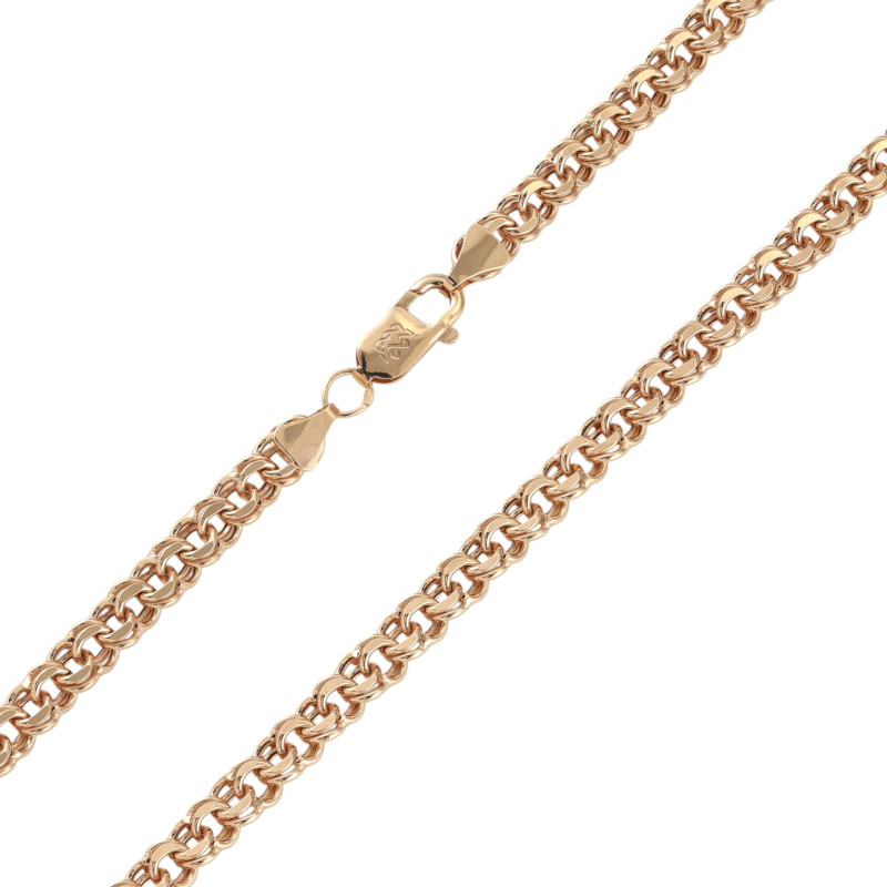 Цепочка позолоченная бисмарк-гарибальди