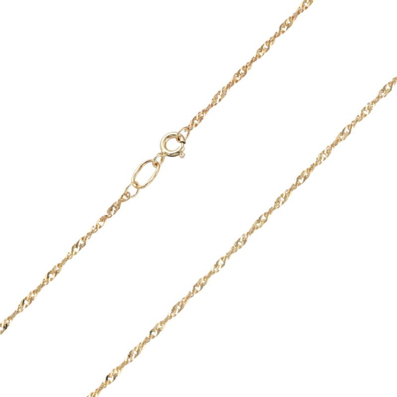 Цепочка с плетением сингапур