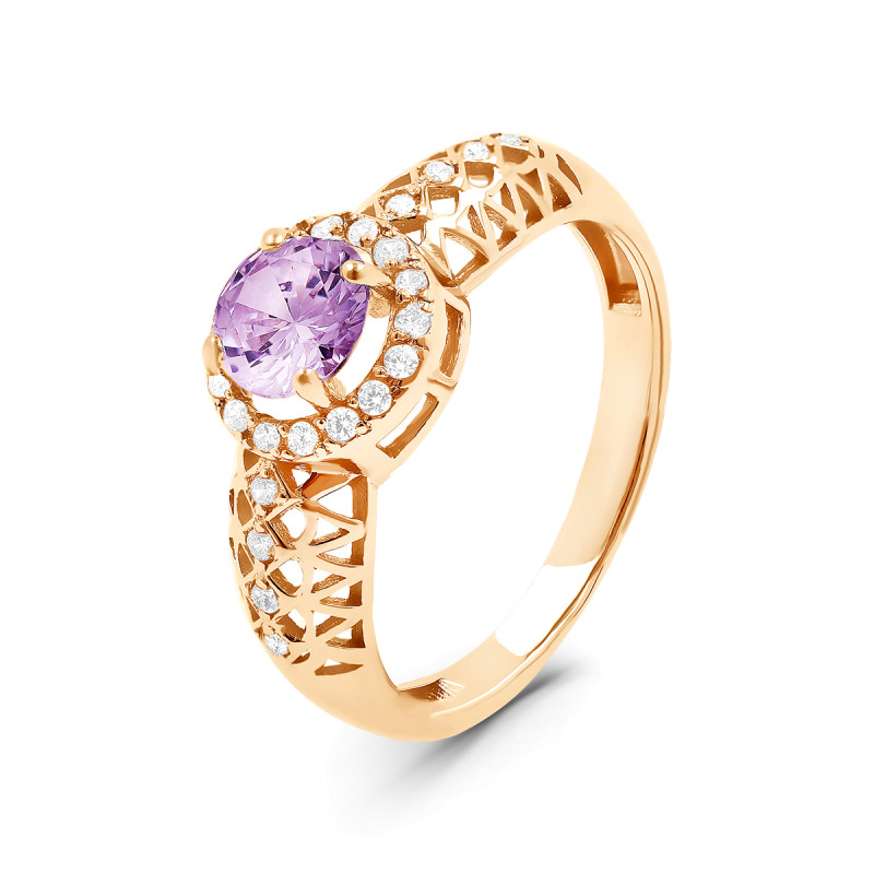 Комплект: серьги и кольцо