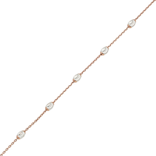 Браслет серебряный с позолотой