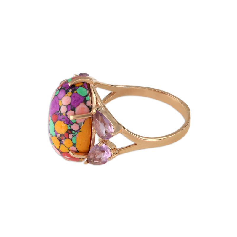 Комплект: серьги и кольцо