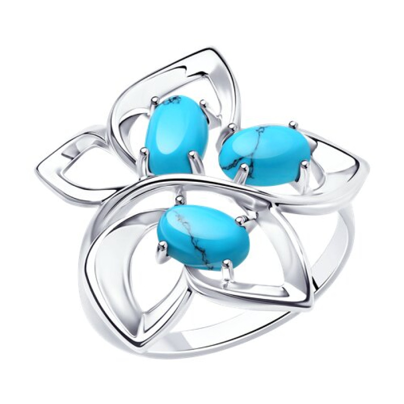 Комплект: серьги и кольцо