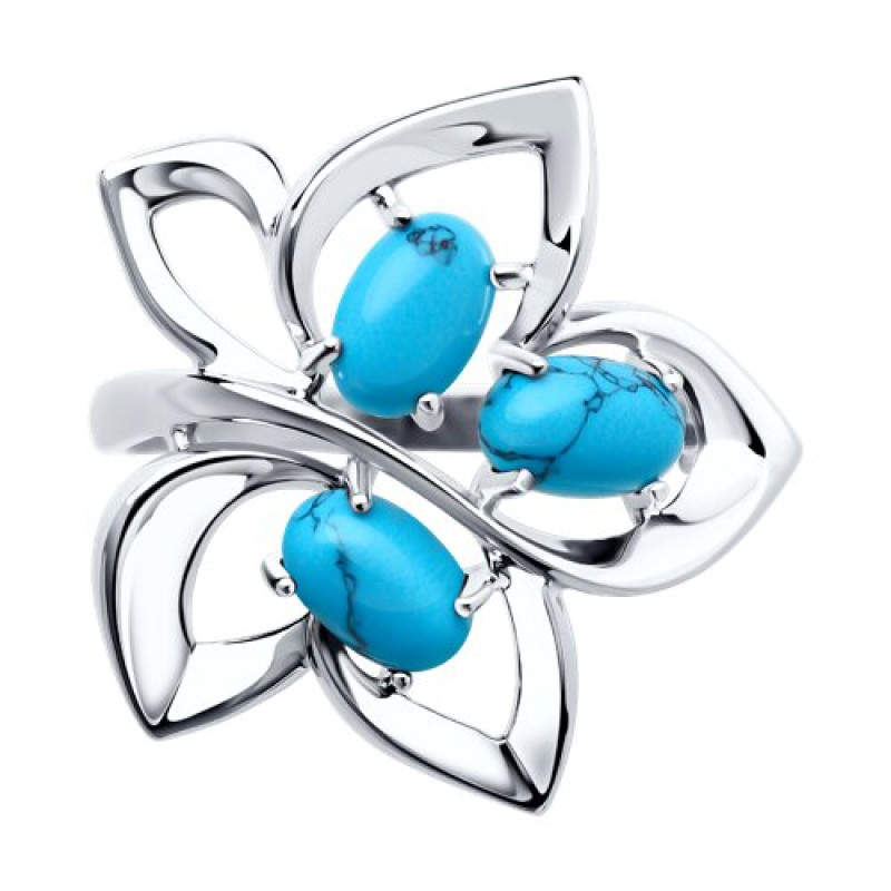 Комплект: серьги и кольцо