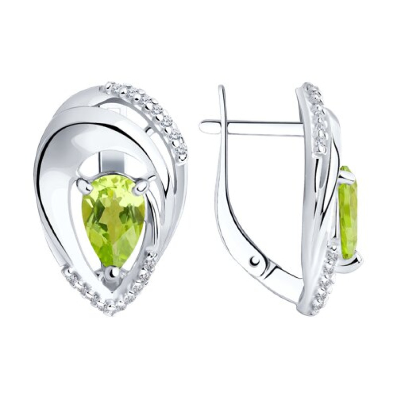 Комплект: серьги и кольцо