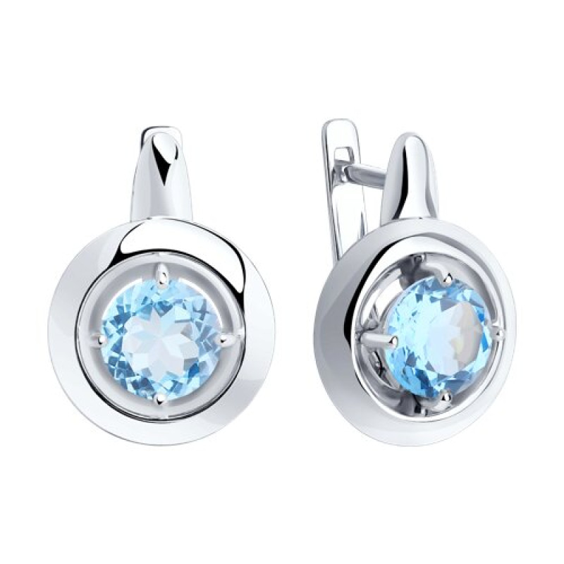 Комплект: серьги и подвеска