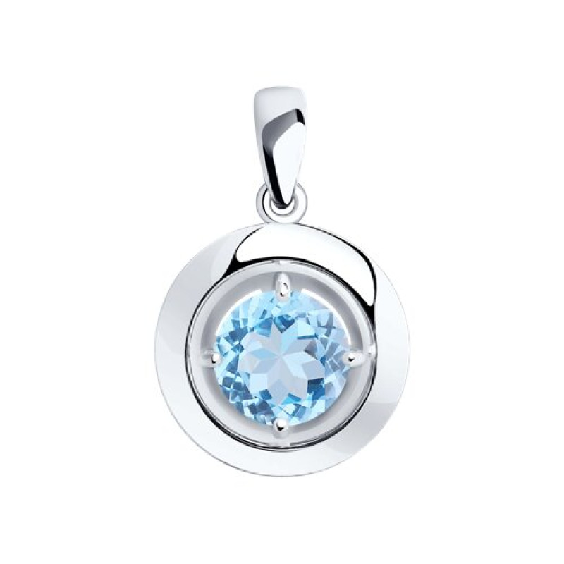 Комплект: серьги и подвеска