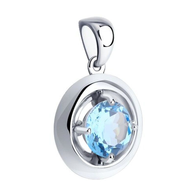 Комплект: серьги и подвеска